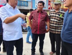 Jalan Rusak Depan Pasar Sunggal Dapat Perhatian, Sofyan Tan dan Jusuf Ginting Turun ke Lapangan