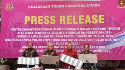 Akhir Panjang Kasus Adelin Lis: Terpidana Pembalakan Liar Lunasi Rp105 Miliar dan US$ 2,9 Juta ke Negara