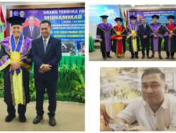 Ketum PWTOI Aris HST Sinurat Ucapkan Selamat atas Promosi Sidang Terbuka Doktor Hukum Muhammad Yusrizal di UMSU