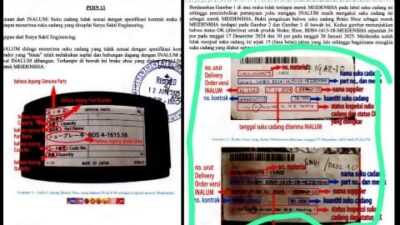 SSE Tegaskan Suku Cadang Sesuai Kontrak, Bukti Surat Resmi Meidensha telah Dikirim ke PT INALUM