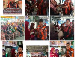 Guntur Syahputra Tunjukkan Kepedulian, PAC Pemuda Pancasila Medan Denai Bagikan Ratusan Sembako untuk Warga