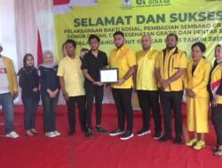 Guntur Syahputra Tuai Pujian, Golkar Medan Laksanakan HUT ke-61 Sesuai Arahan Bahlil dan Ijeck