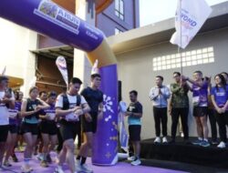 Afri Rizki Hadiri Charity Run 2025 Bersama Wali Kota Medan: 550 Peserta Dilepas Rico Waas