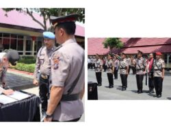 Kapolres Binjai Lantik Pejabat Baru Polres Binjai, Tiga Posisi Strategis Berganti