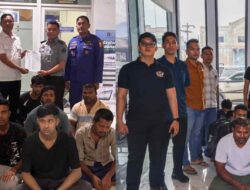 Kantor Imigrasi Belawan Serahkan 9 WNA ke Rudenim Medan untuk Proses Deportasi