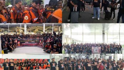 Ketua PAC Pemuda Pancasila Medan Denai Guntur Syahputra Pimpin Ratusan Kader Hadiri Mubes XI di Jakarta