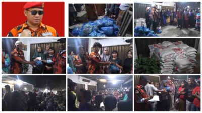 Guntur Syahputra Ajak Kader Tetap Solid: PAC PP Medan Denai Salurkan Bantuan Untuk Korban Banjir