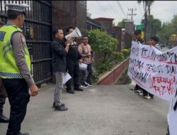 Demo di Kejati Sumut, Mahasiswa Ungkap Dugaan Penggelapan Aset PTPN I