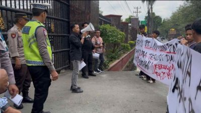 Demo di Kejati Sumut, Mahasiswa Ungkap Dugaan Penggelapan Aset PTPN I