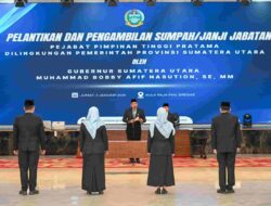 Bobby Nasution Lantik Empat OPD Strategis, Tekankan Kerja Nyata Pascabencana