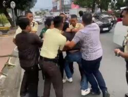 Mahasiswa Demo Dugaan KUR Fiktif Rp17 Miliar, Aksi di BRI Sumut Berujung Dugaan Kekerasan