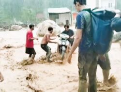 Hujan Deras Picu Banjir Susulan di Tapanuli Tengah, Warga Tukka Kembali Dievakuasi