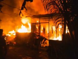 Kebakaran di Hamparan Perak, Dua Rumah Hangus dan Seorang Perempuan Meninggal Dunia