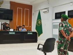 Peras Mantan Kekasih Lewat Rekaman VCS, Oknum TNI di Medan Dituntut 2 Tahun Penjara dan Pemecatan