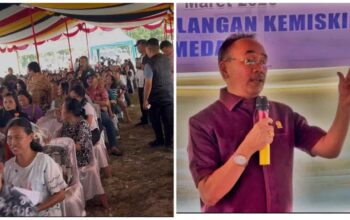 Dialog Sosperda di Sudirejo II Medan, Warga Sampaikan Keluhan PBB hingga Infrastruktur kepada Godfried Lubis