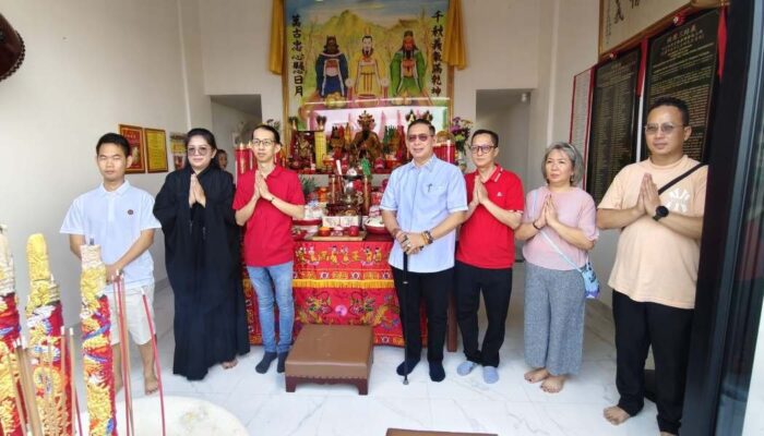 Wong Chun Sen Hadiri Open House Imlek 2577 di Medan, Serukan Harmoni dan Persatuan Bangsa