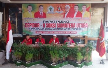 Perkuat Soliditas, SOKSI Sumut Tetapkan Kepanitiaan Musda XII