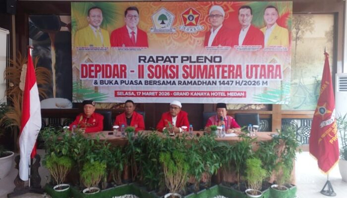 Perkuat Soliditas, SOKSI Sumut Tetapkan Kepanitiaan Musda XII