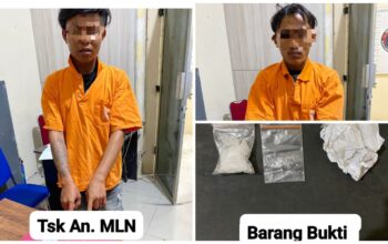 Satresnarkoba Batu Bara Bergerak Cepat, Dua Tersangka Sabu Diamankan dalam Waktu Satu Jam