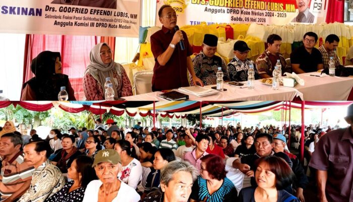 Godfried Effendi Lubis Gelar Sosperda Penanggulangan Kemiskinan, Warga Soroti Pelayanan BPJS dan Bantuan PKH
