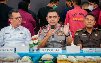 Kapolda Sumut Pastikan Penindakan Narkoba Berlaku bagi Masyarakat dan Oknum Anggota Polri