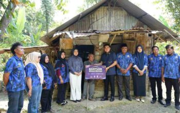 Ricky Anthony Bangunkan Rumah Layak Huni untuk Lansia Sebatang Kara di Langkat