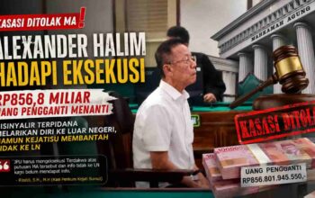 MA Tolak Kasasi Alexander Halim Alias Akuang, Eksekusi Rp856,8 Miliar Uang Pengganti Menanti! Terpidana Disinyalir Melarikan Diri ke Luar Negeri, Kejatisu Bantah Hal Tersebut