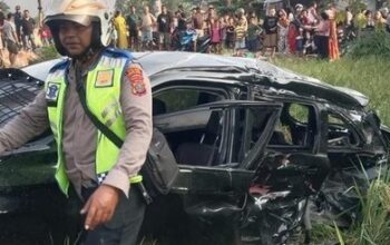 Perlintasan Tanpa Palang Kembali Memakan Korban, Avanza Disambar KA di Sergai