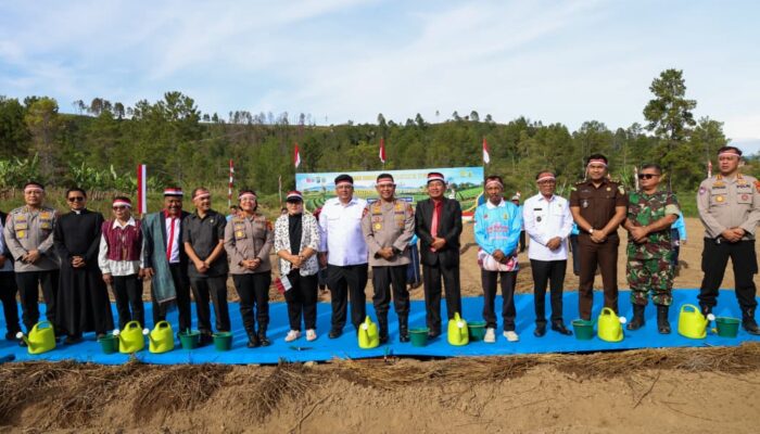Polda Sumut Gerakkan 6,16 Hektare Lahan, Bawang Putih Jadi Andalan Ketahanan Pangan