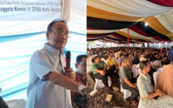 Bantuan Lansia Medan Baru Menyasar 10 Ribu Warga, Drs Godfried Effendi Lubis MM Dorong Anggaran Diperbesar