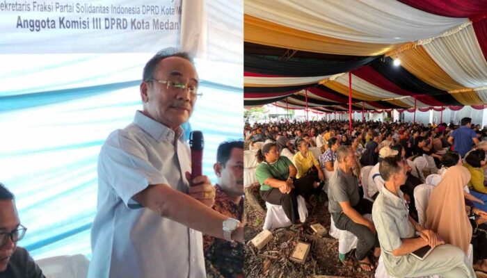 Bantuan Lansia Medan Baru Menyasar 10 Ribu Warga, Drs Godfried Effendi Lubis MM Dorong Anggaran Diperbesar