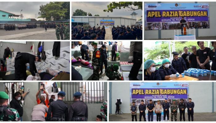 Razia Gabungan di Rutan I Medan, 500 Warga Binaan Jalani Tes Urine dan Hasilnya Negatif