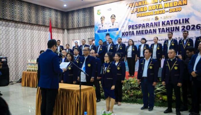 LP3KD Medan Dikukuhkan, Rico Waas Minta Pesparani Terus Digelar Secara Berkelanjutan