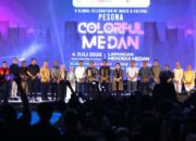 Colorful Medan Warnai HUT ke-436 Kota Medan, Kulcapi Karo Torehkan Rekor MURI