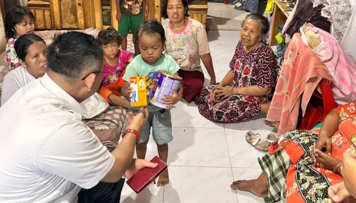 Stunting Jadi Perhatian, Wong Chun Sen Salurkan Susu dan Vitamin untuk Anak di Medan Tembung