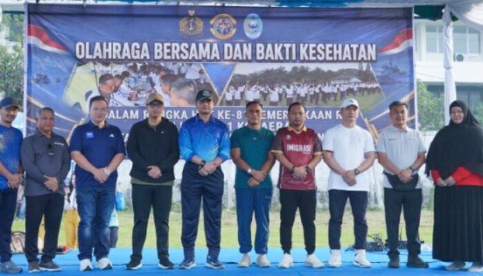 Ruang Publik Pesisir Belawan Ramai, CFD Perdana Diikuti Ribuan Warga
